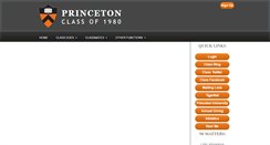 Desktop Screenshot of princeton1980.org